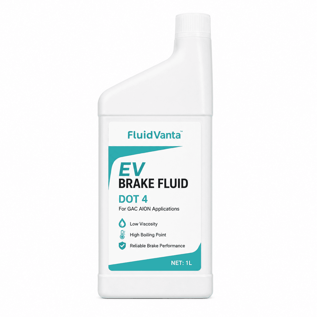 EV brake fluid DOT 4 for GAC Aion applications product packaging view 1